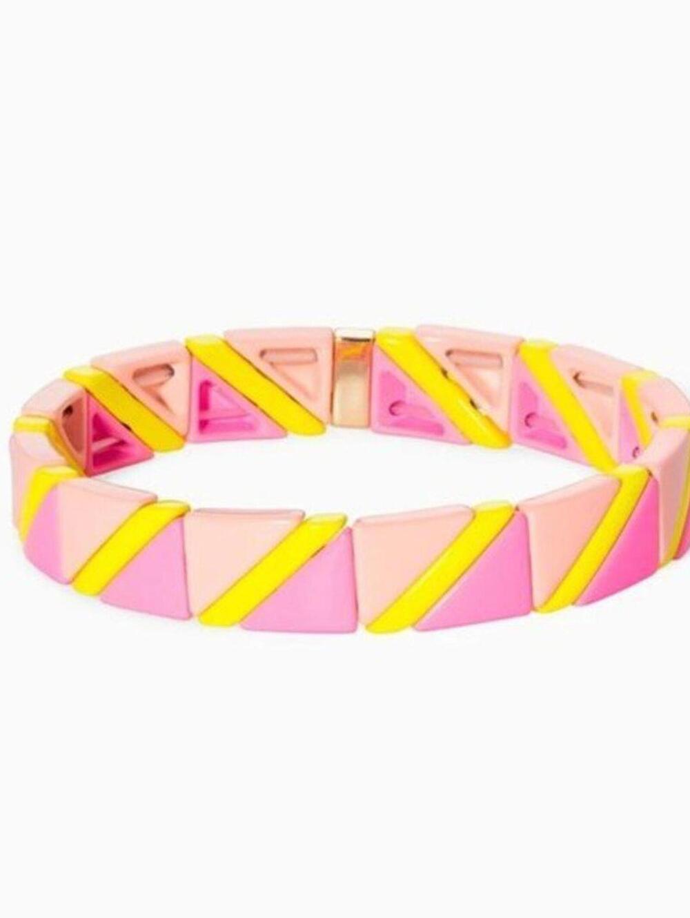 Roxanne Assoulin Neon Lite Bracelet Flamingo Coral